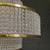 Mid-Century Modern Crystal & Brass Tier Chandelier, c.1960’s 8 thumbnail