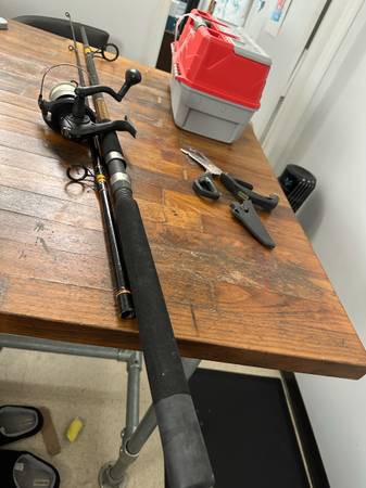 Caña de pescar, línea y aparejos para pesca en el océano 100 USD, ofertas razonables - 100 USD (Brooklyn)63471467215875120