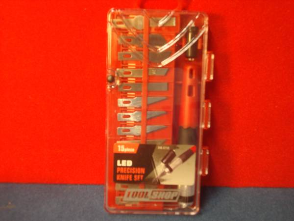 NEW 15 PC. LED PRICISION KNIFE SET 1