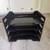 Black stackable plastic trays 1 thumbnail