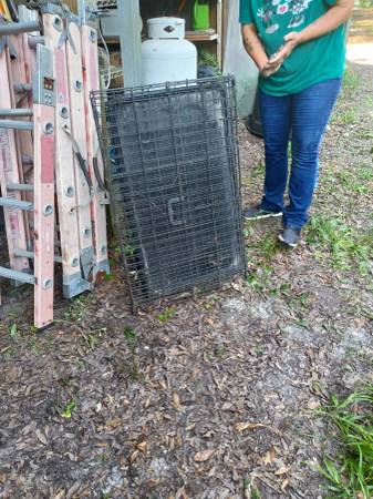 Collapsible pet kennel 1