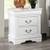 White 4 Piece Queen Bedroom set (Queen bed, Nightstand, Dresser & Mirr 5 thumbnail