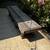 Vintage 84” Solid Teak Outdoor Garden Bench – Weathered Patina 2 thumbnail