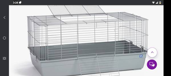 Extra large rabbit cage $45 1