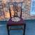 Antique Chippendale style neddle point seat dining chairs. 11 thumbnail