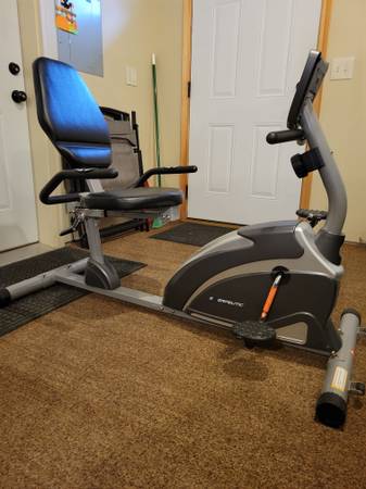 Recumbent Exercise Bike. 1