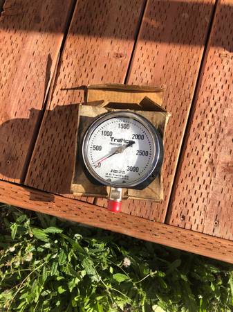 Trerice Compound Pressure Gauge, 500X 1