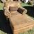 3 Upholstered Chairs, 2 with Foot stools. CAN BE BOUGHT SEPARATELY 5 thumbnail