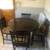 Kitchen table with 4 chairs and leaf 2 thumbnail