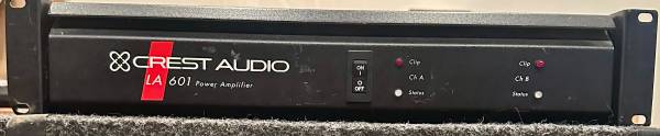 Crest Audio LA601 Power Amplifier 1