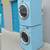 LG light-blue Stackable washer and dryer 3 thumbnail