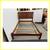 Full Size Circa 1997 Stickley Furniture Slat Bristol Cherry Bed Frame 2 thumbnail