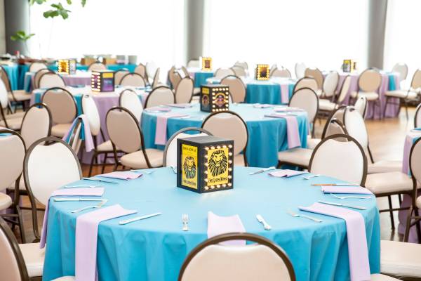 Broadway Centerpieces! 14 pieces, multiple shows! Lights! 1