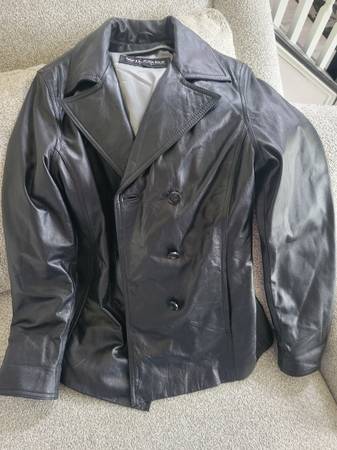 Leather coat 1