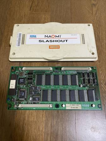 Original Arcade Sega Naomi Cart - Slashout 1
