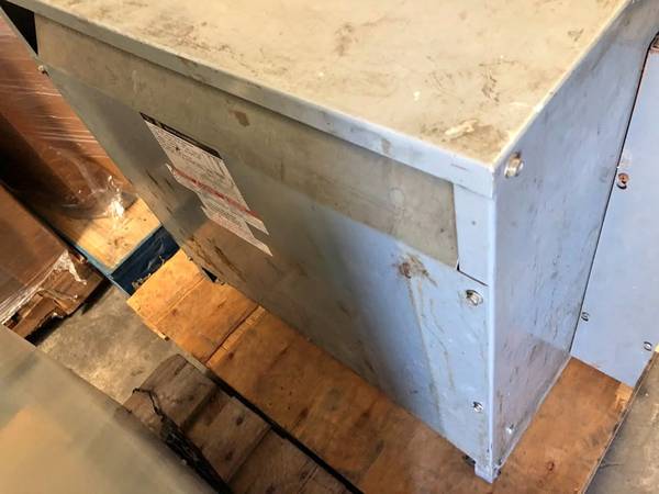 Cutler-Hammer 75 KVA 3-Phase Dry Type Transformer – 480V to 208Y/120V 1