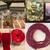 Christmas $5 ea. photo - box set, tin boxes, ribbon, cranberry garland 1 thumbnail