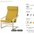 IKEA POÄNG Rocking Chair Rocker Armchair, birch frame, Skiftebo yellow 11 thumbnail
