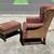 WING BACK CHAIR with OTTOMAN drexel heritage 9 thumbnail
