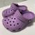 Crocs Kid's Unisex Classic Clogs Lavender Lilac Purple Children's Size 2 thumbnail