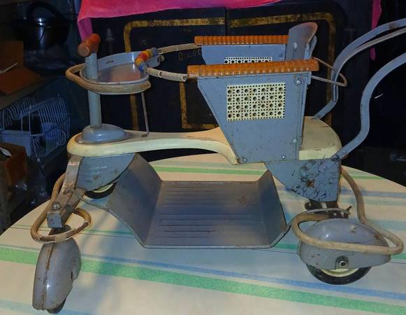 STROLLER - MID-CENTURY MODERN "TAYLOR TOT" BABY STROLLER 1