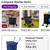 VersaCart Transit Rolling / Folding Utility Shopping Cart – Water-Resistant He 12 thumbnail