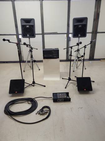 PROFESSIONAL SOUND SYSTEM,  COMPLETE 1