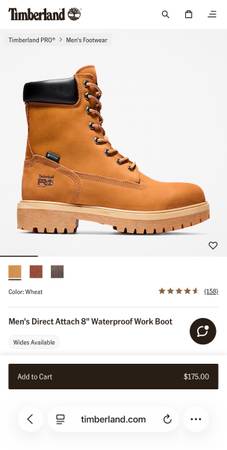 Brand New Timberland Boots Size 10.5 1
