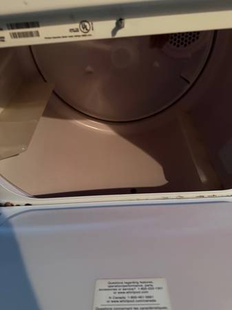 Whirlpool dryer 1