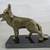 German Shepherd Brass Plated Cast Metal Figurine  7 1/4" Length 4 thumbnail