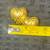 Anne Klein Gold Tone Heart Nugget Brooch Pin 4 thumbnail
