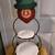 Longaberger 2000 Small Wrought Iron Snowman With 8 Accessories 6 thumbnail