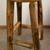 Two Rustic Bar Stools 2" thick walnut slab seats, white cedar log legs 1 thumbnail