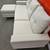 Beige Microfiber Sectional Couch / Sofa 3 thumbnail