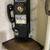 Rare 1950’s? Phone Booth w/ 3-slot Rotary Phone, bi-fold doors, seat 4 thumbnail
