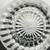 American Clear Cubest Pattern Pedestal Bowl by Homco 6" 5 thumbnail