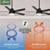 NIB Hunter 50" AeroSync Smart fan with Remote Wifi 6 thumbnail