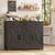 42.5'' Kitchen Buffet Sideboard Cabinet, 3 Drawers Farmhouse Storage Cabinet wit 6 thumbnail