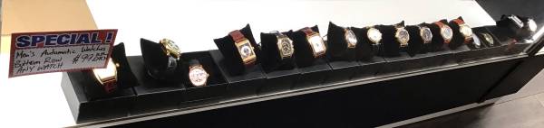 Men’s Automatic Watches Bottom Row Any Watch $99 Each 1