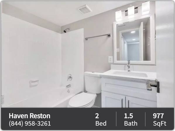 $1,995 / 2br - 977ft2 - Come in as a stranger and stay as a neighbor! 2 Bed/1.5 Bath/977 SqFt (Reston)64040196908546120