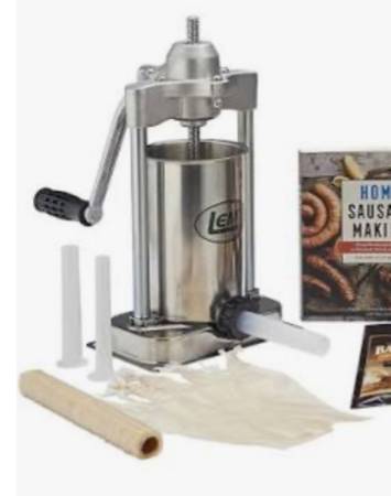 WTB meat grinder & stuffer 1