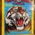 Large RB & BB Circus Poster - Roaring Tiger - Excellent 1 thumbnail