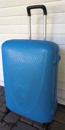 Samsonite spinner hard side 28" luggage, blue 1