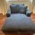 Beautiful Restoration Hardware (RH) Cloud Chaise - Navy Blue Performance Linen 1 thumbnail