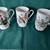Royal Crown footed Tea cups/coffee mugs  w/gold trim and birds 1 thumbnail