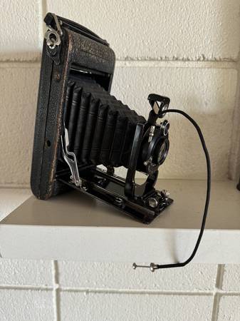 Cámara plegable Vintage Ica Icarette 503 con fuelle - $50 (novato)63437180998275121