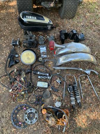 VINTAGE 1975 YAMAHA XS 650 Parts 1