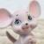 /// VTG KELVIN PINK PORCELAIN MOUSE FIGURINE \\\ 5 thumbnail