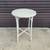 Antique Round Wicker Side Table. 4 thumbnail