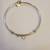 Hallmark Thin Bangle Charm Bracelet .925 Sterling 1 thumbnail